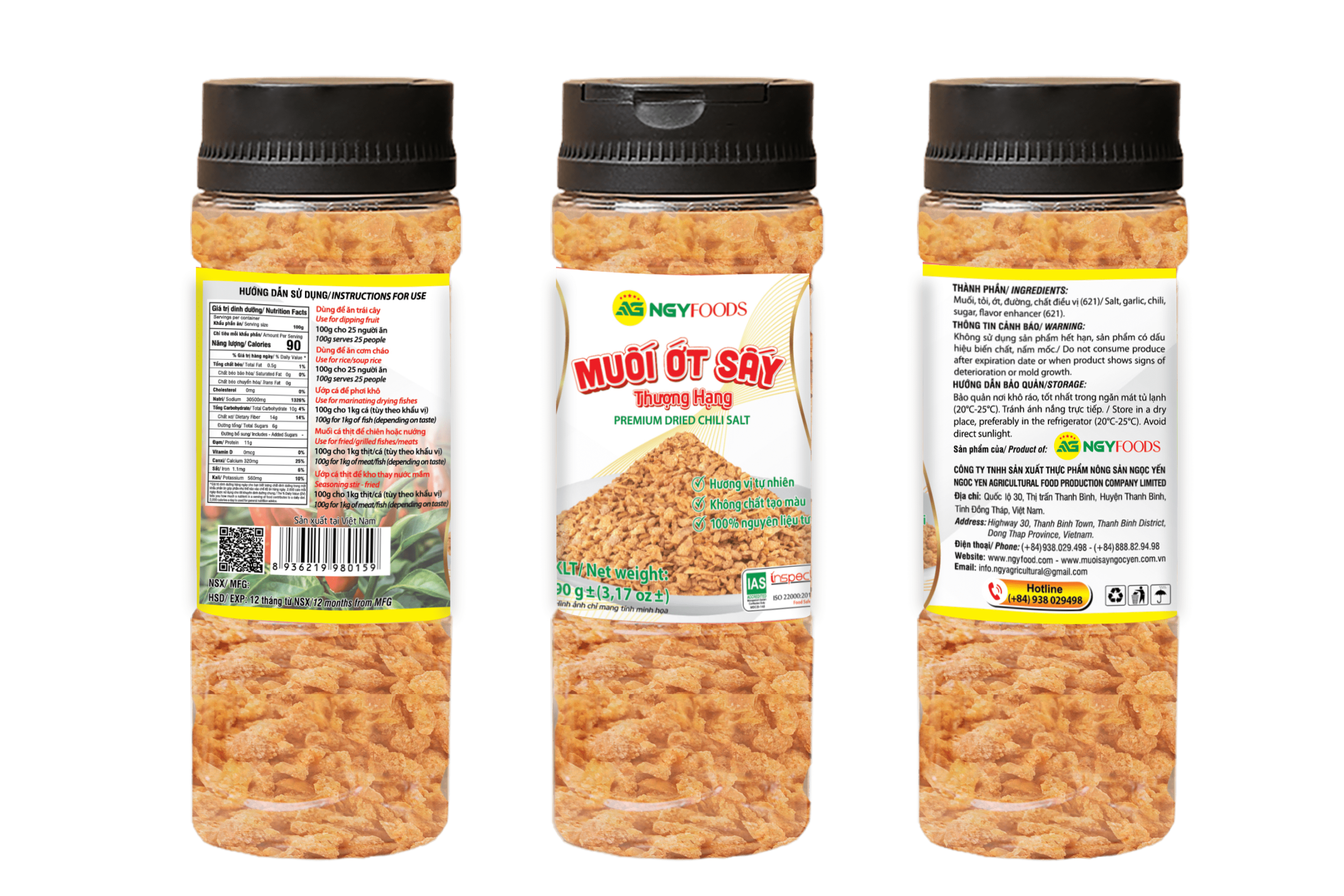 Muối Ớt Sấy 90g