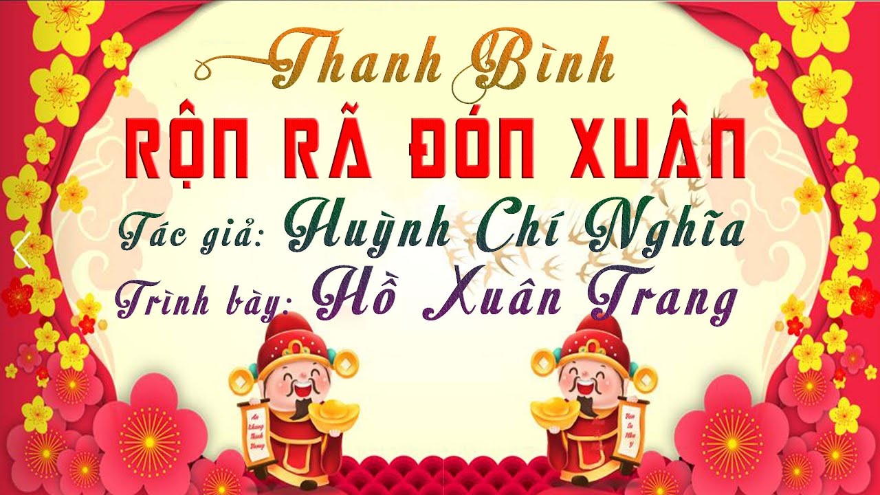 THANH BÌNH RỘNG RÃ ĐÓN XUÂN