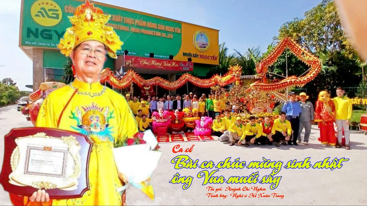 CHÚC MỪNG SINH NHẬT ÔNG VUA MUỐI SẤY