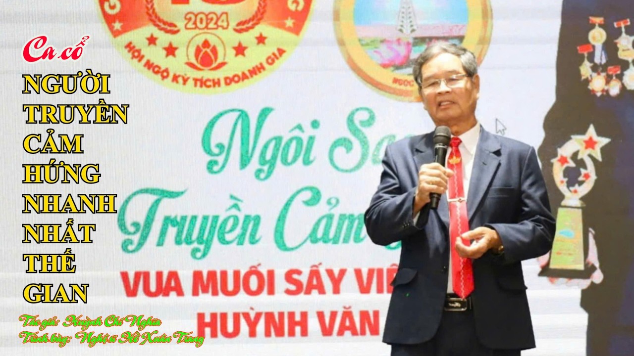 NGƯỜI TRUYỀN CẢM HƯỚNG NHANH NHẤT THẾ GIAN
